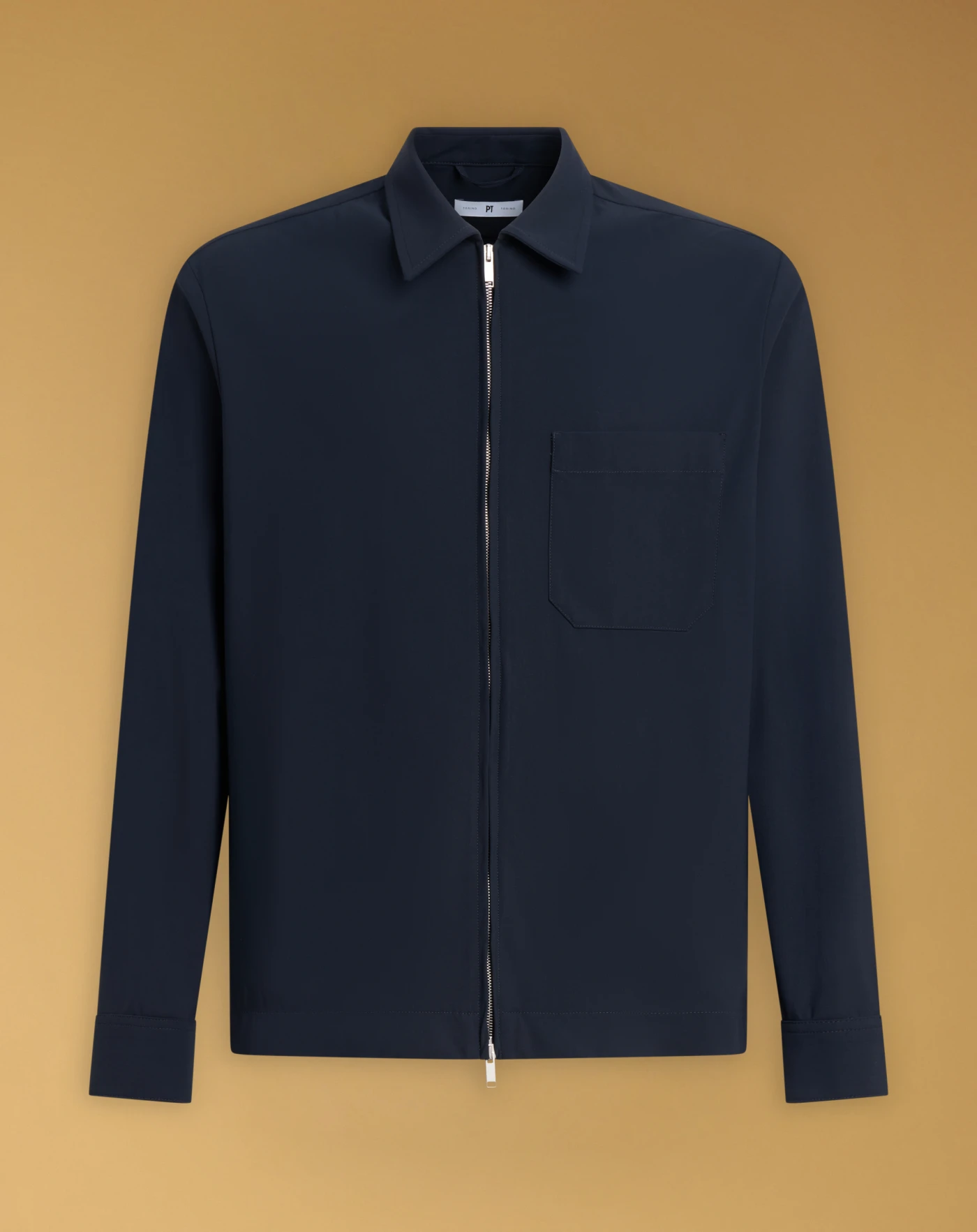 Jacket in four-season jersey