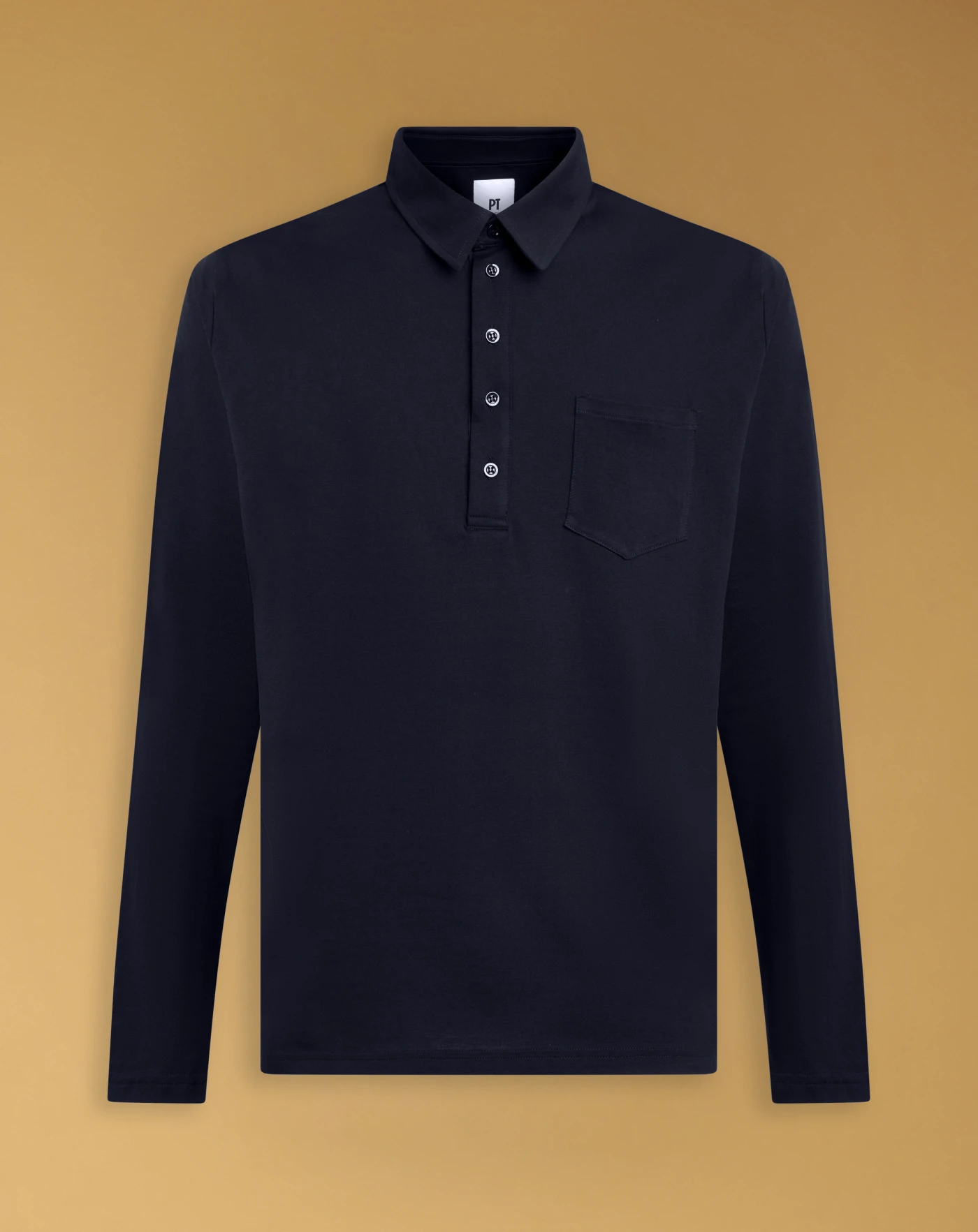 T-shirt in jersey di cotone e seta