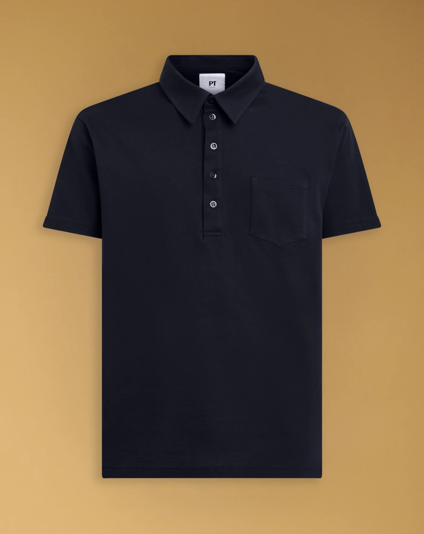 Cotton jersey and silk T-shirt