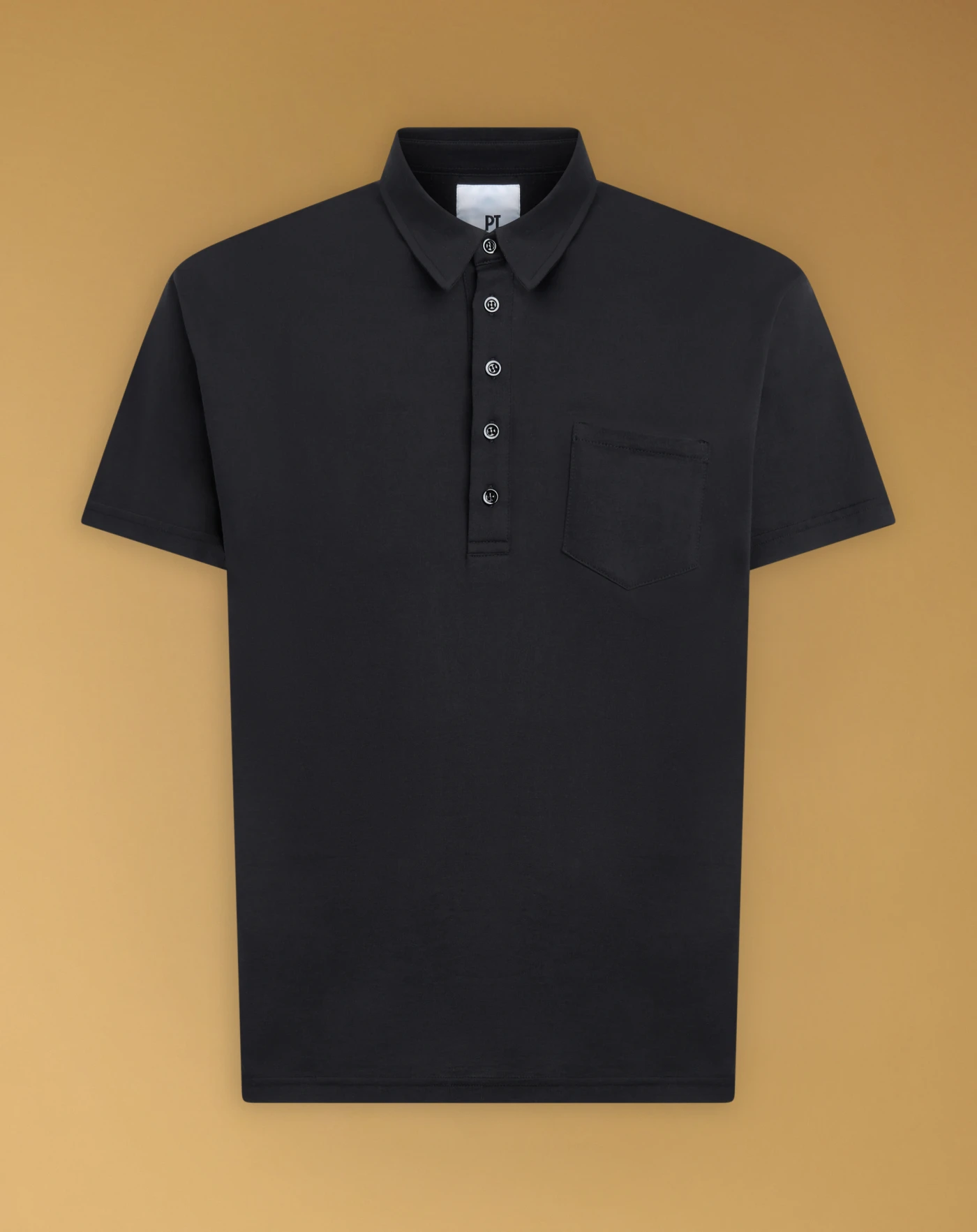 Cotton jersey and silk T-shirt