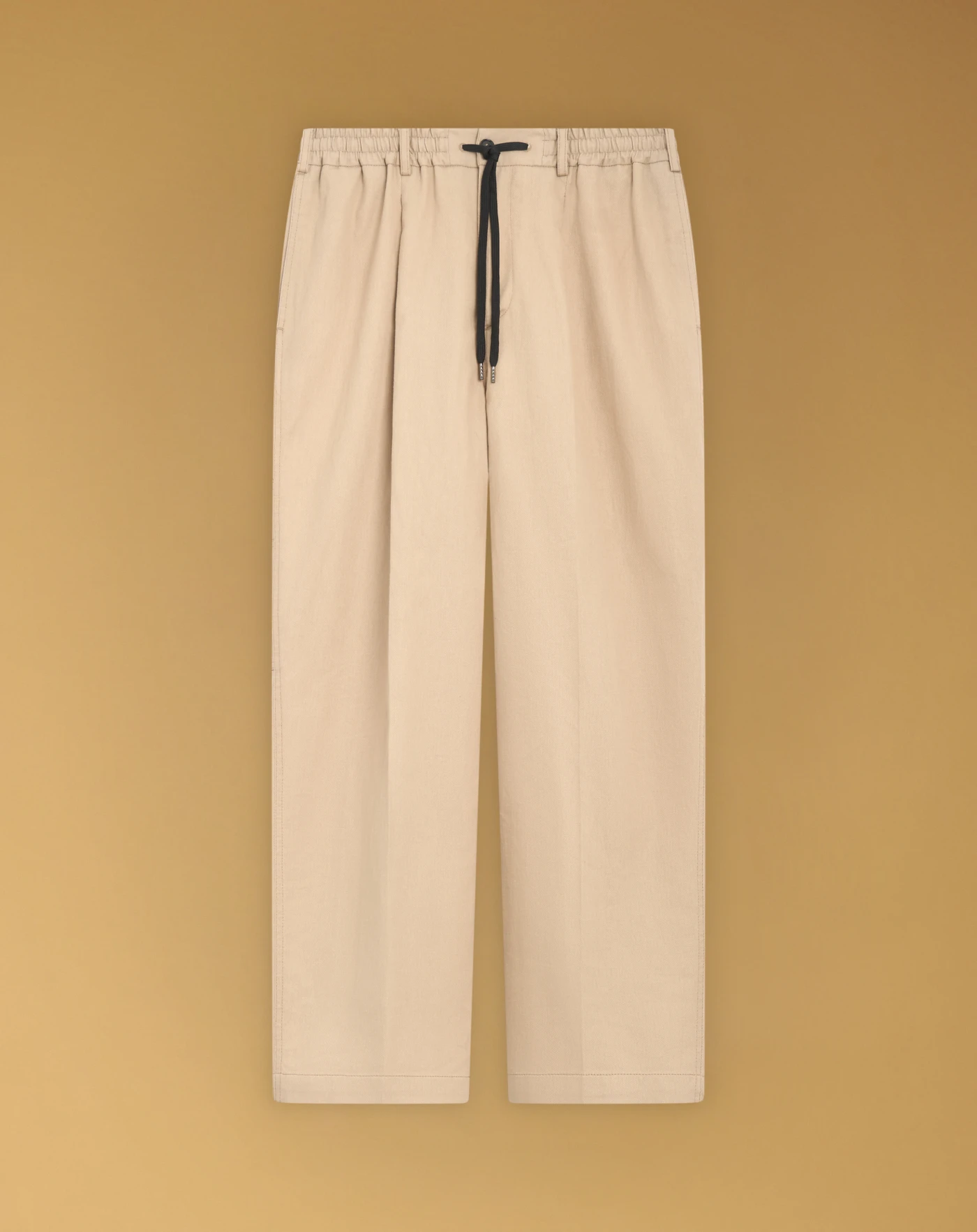 Wide Fatigue trousers in bull denim