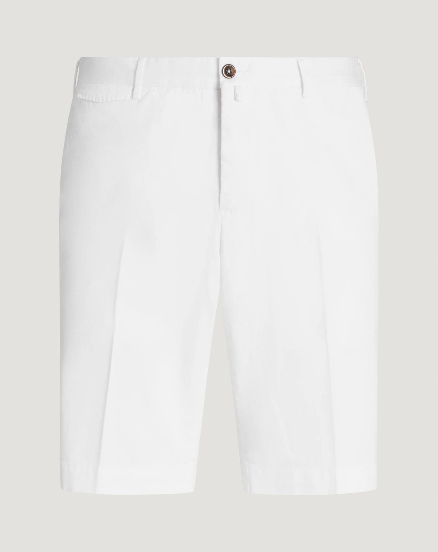 Stretch gabardine Bermuda shorts