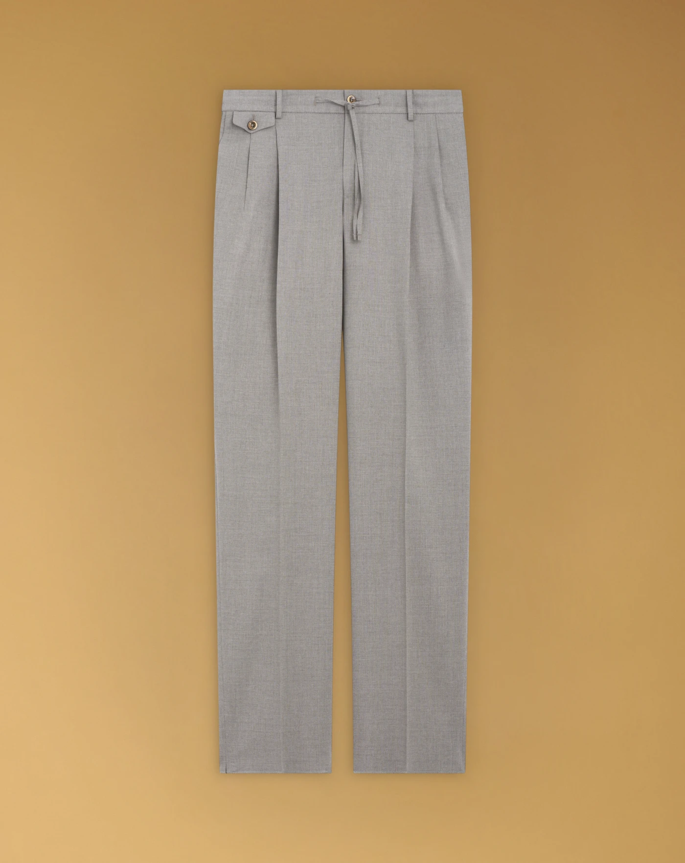 Hose City aus Stretch-Wolle