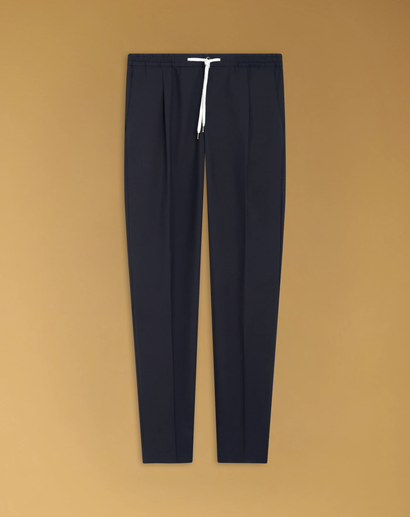 Pantaloni Soft in lana e seta