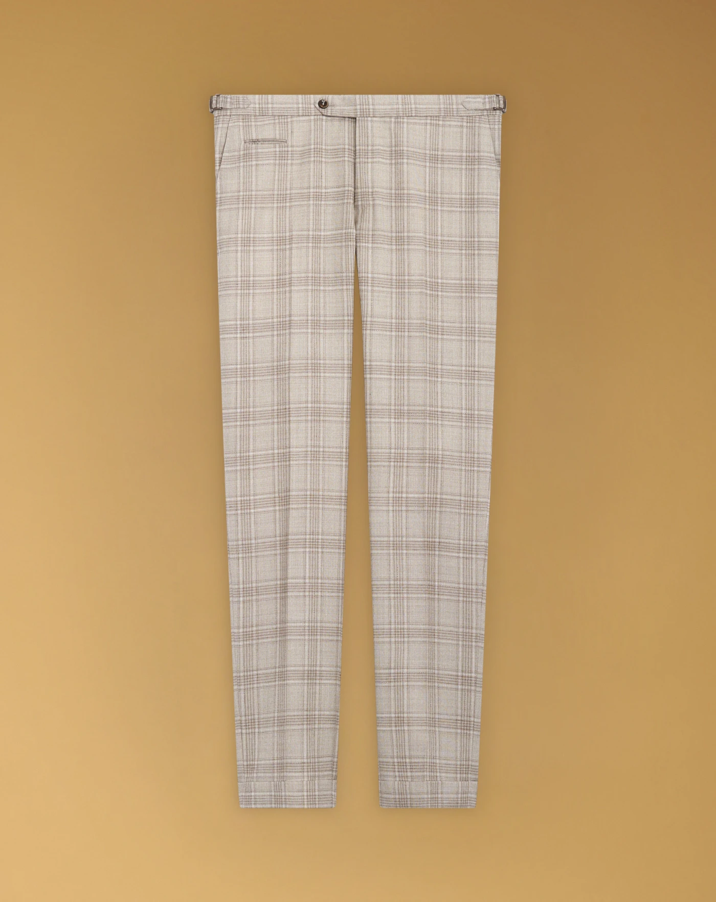 Slim trousers in wool