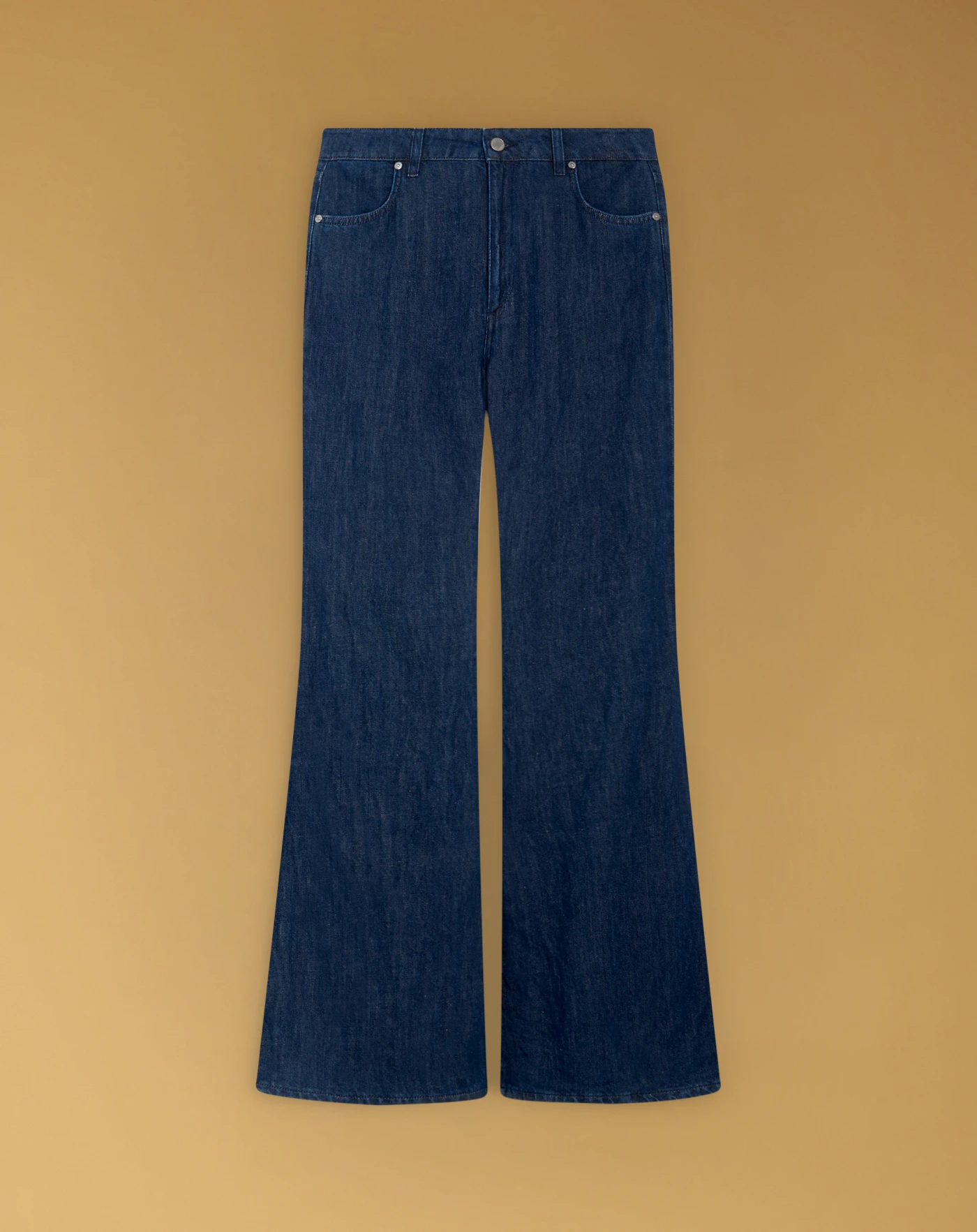Janet jeans in cotton and linen denim