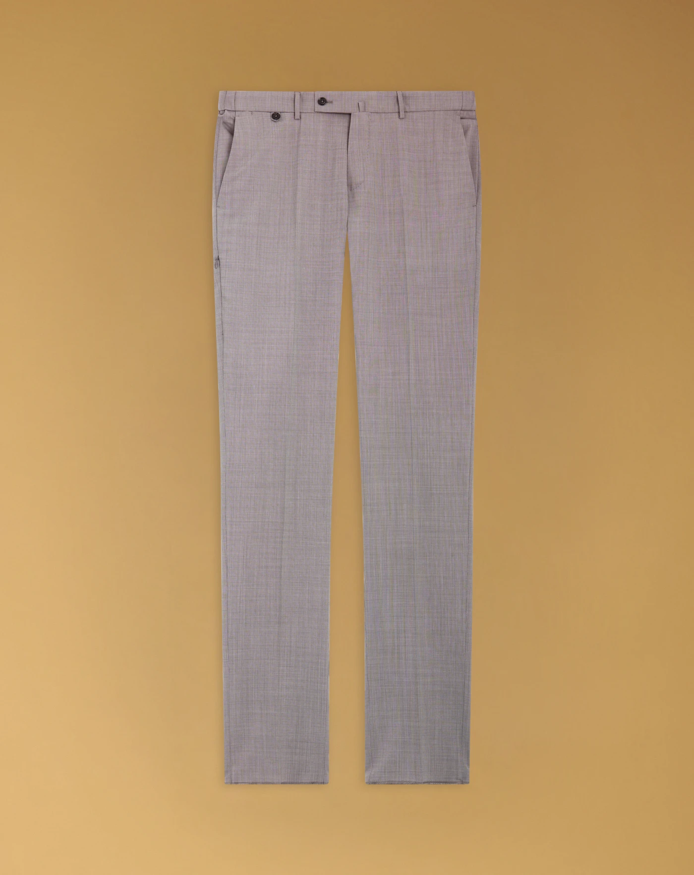 E-slim Active trousers in wool blend