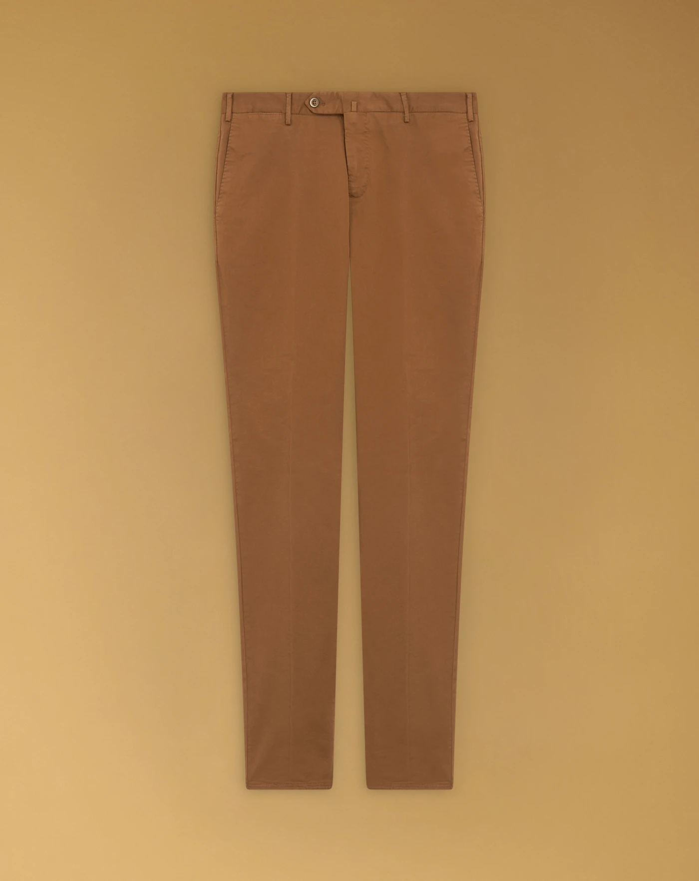 Slim stretch gabardine trousers