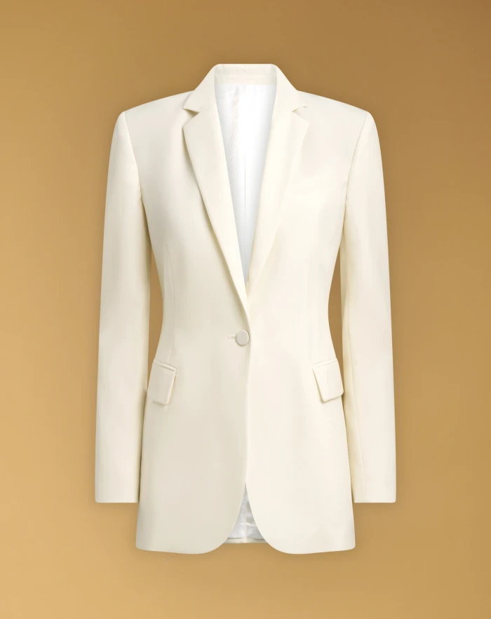 Fanny jacket in wool poplin