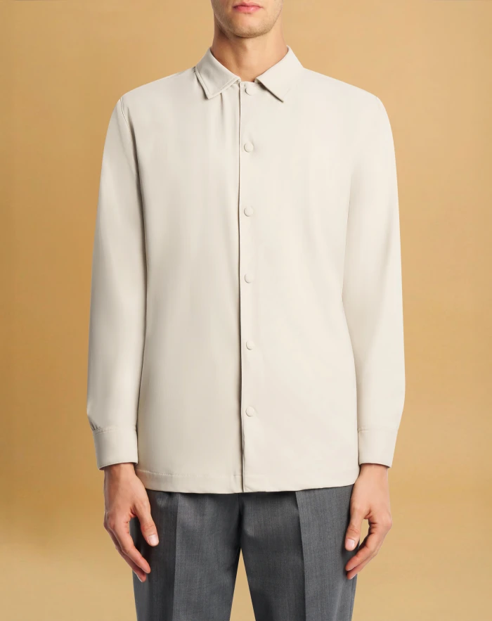 Jacket in four-season jersey