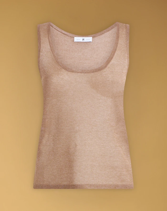 Carmen top in knitted viscose