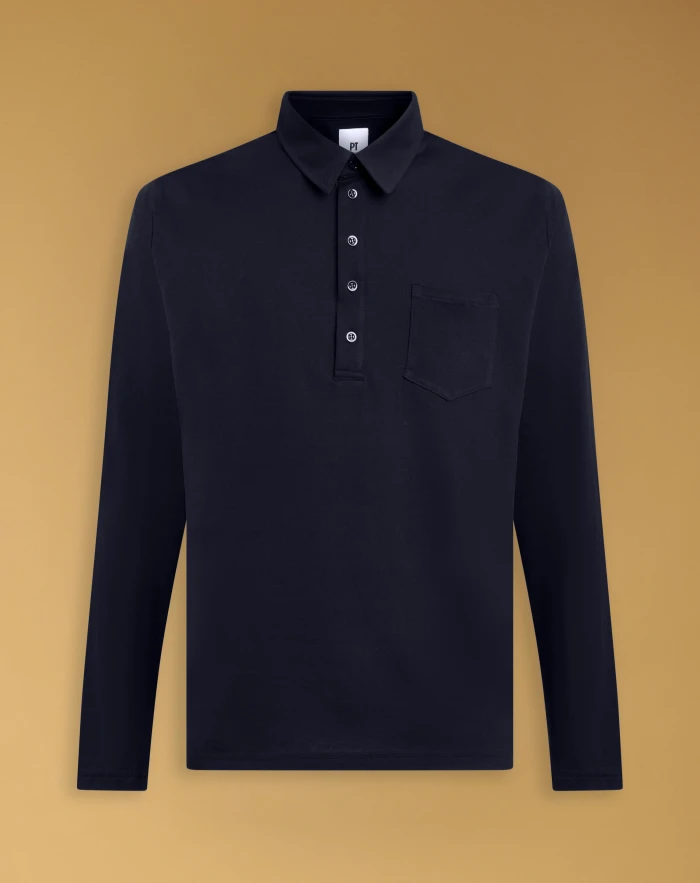 Cotton jersey and silk T-shirt