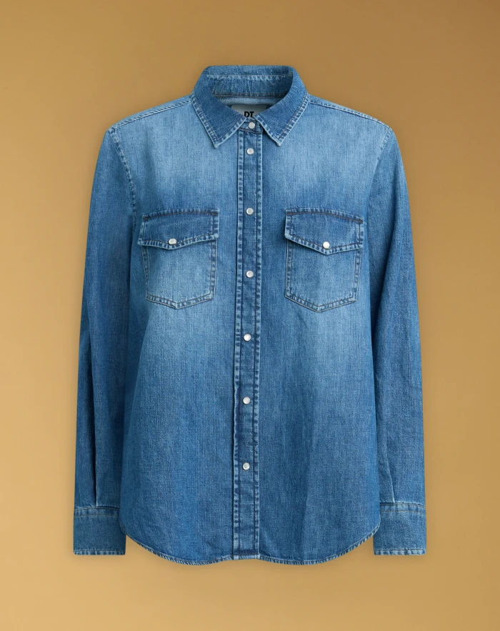 Denim western shirt