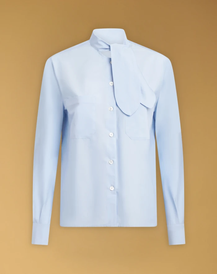 Viola stretch poplin shirt