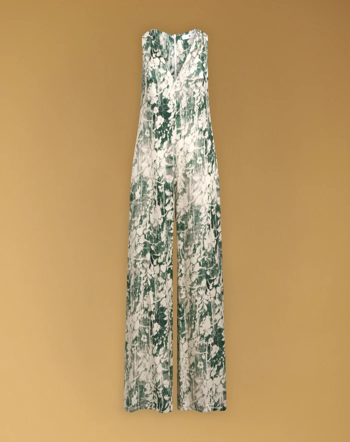 Magda jumpsuit in satin