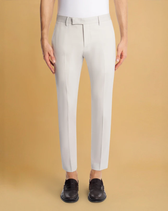 Dieci tropical wool trousers