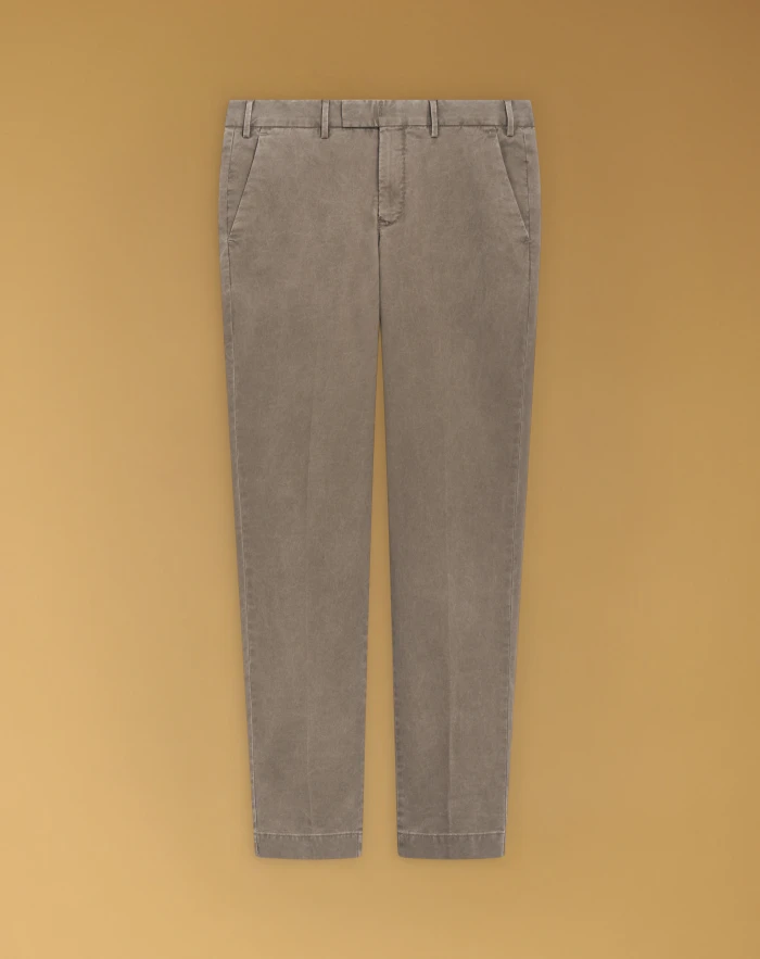 Master trousers in délavé tricotine