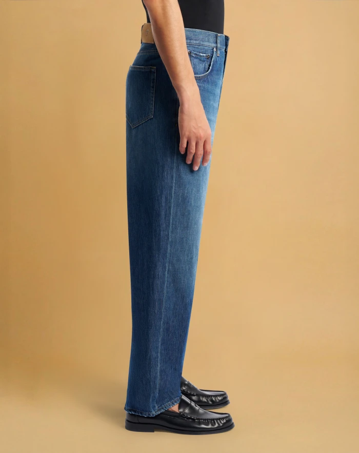 Rap denim jeans