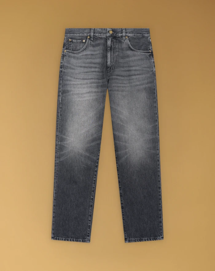 Rap jeans in black denim