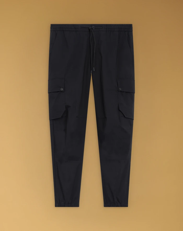 Eta trousers in techno poplin