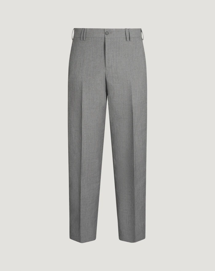Michael linen and wool trousers