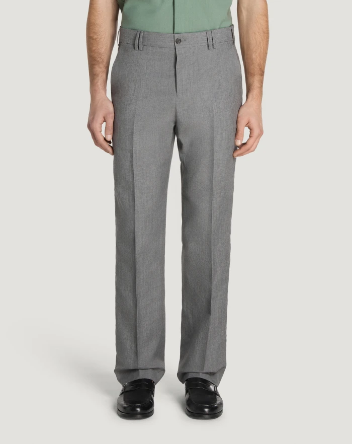 Michael linen and wool trousers