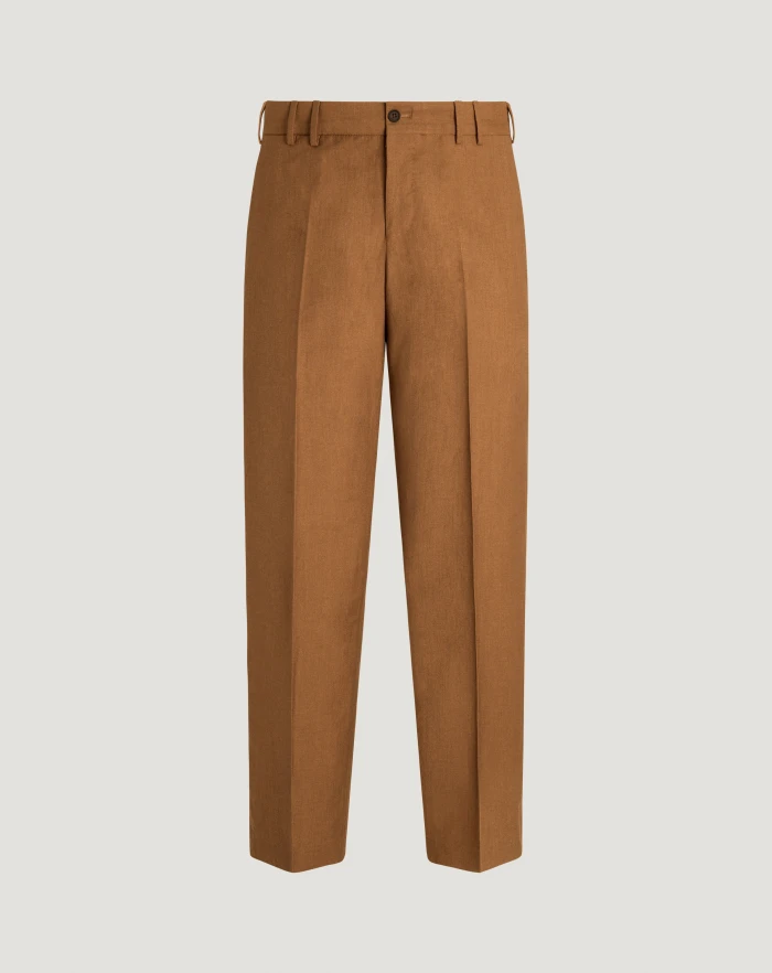 Michael linen and wool trousers
