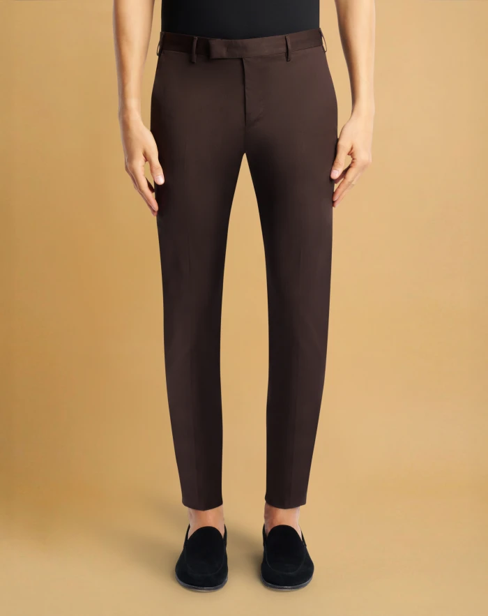Dieci trousers in stretch twill