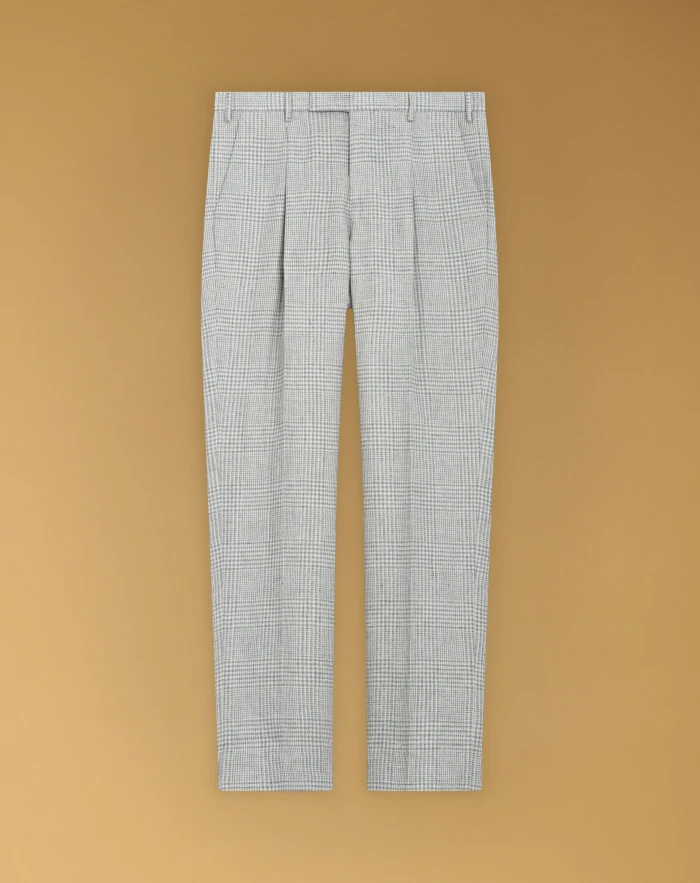 Diciannove trousers in cotton and linen