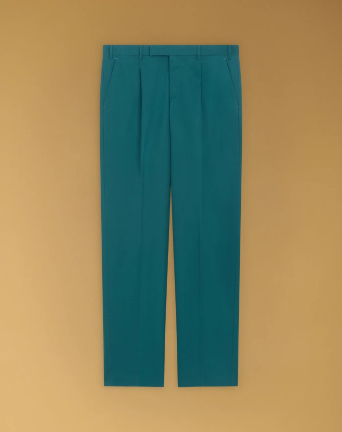 Diciannove trousers in wool and cotton