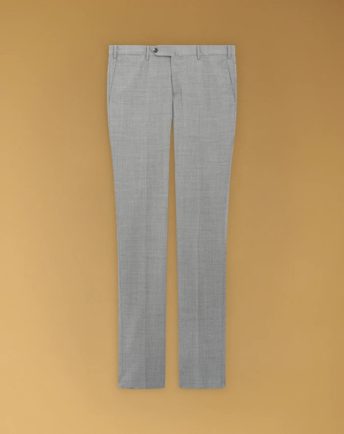 Superslim trousers in stretch techno fabric