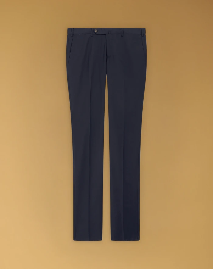 Superslim trousers in stretch techno fabric