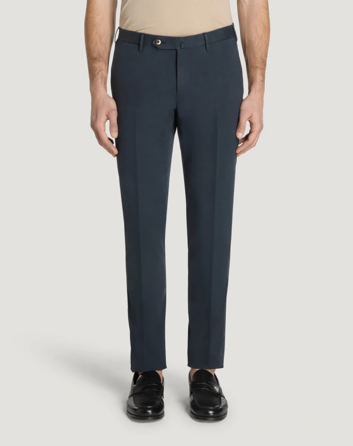 Superslim stretch gabardine trousers