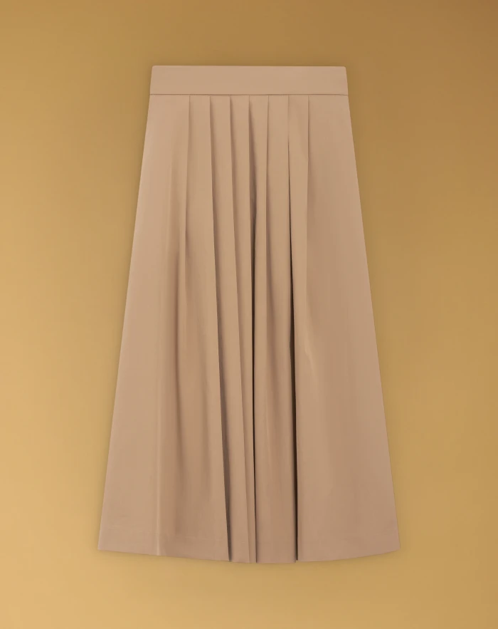 Doris skirt in techno poplin