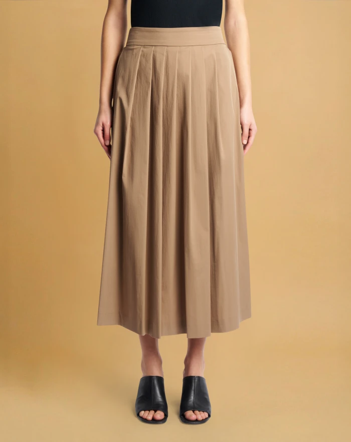 Doris skirt in techno poplin