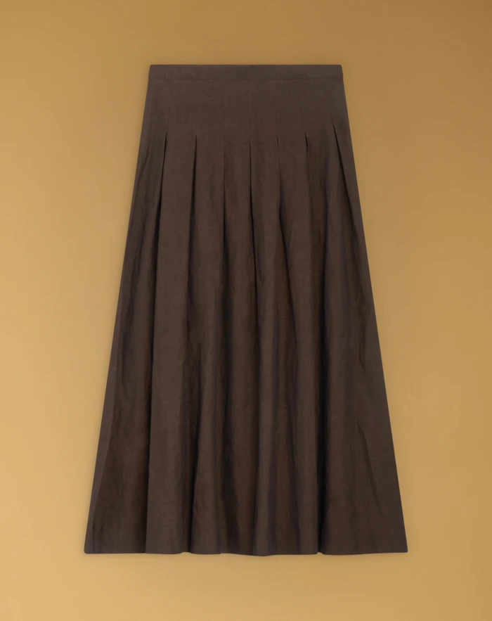Mirna skirt in linen and cotton