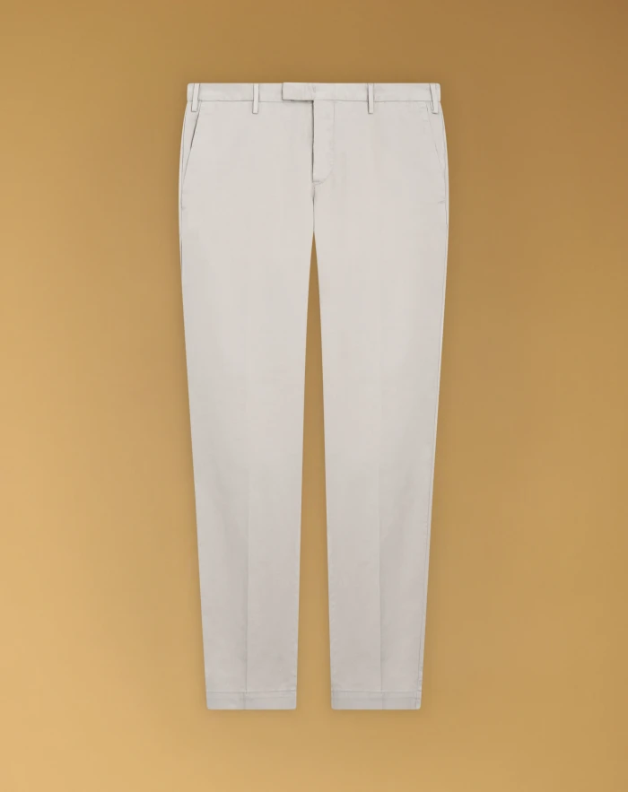 Skinny satin trousers