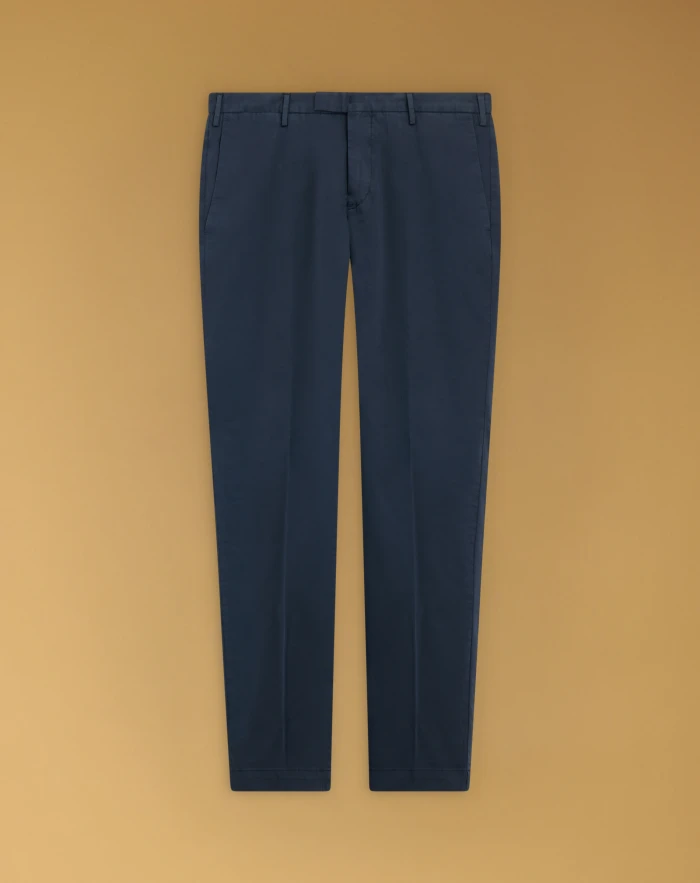 Skinny satin trousers