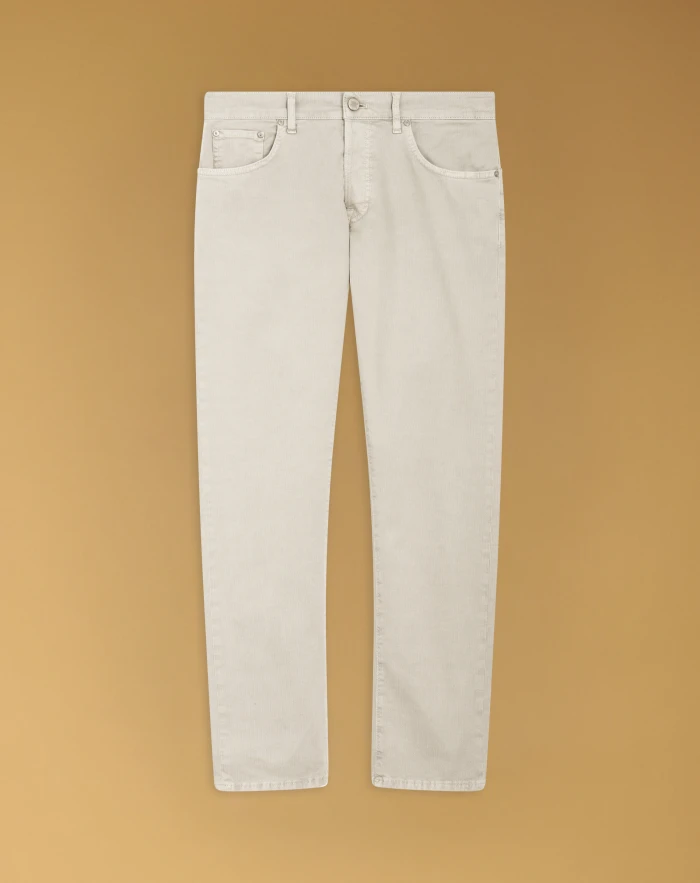 Breakbeat trousers in stretch cotton