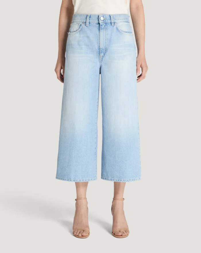 Rita indigo cotton denim jeans