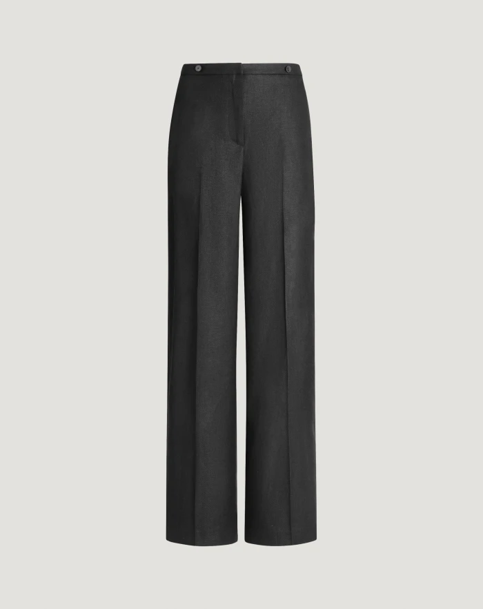 Diana cotton and linen Batavia trousers