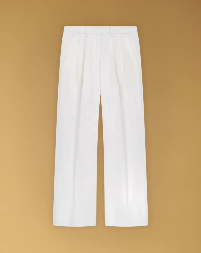 Frankie trousers in stretch gabardine