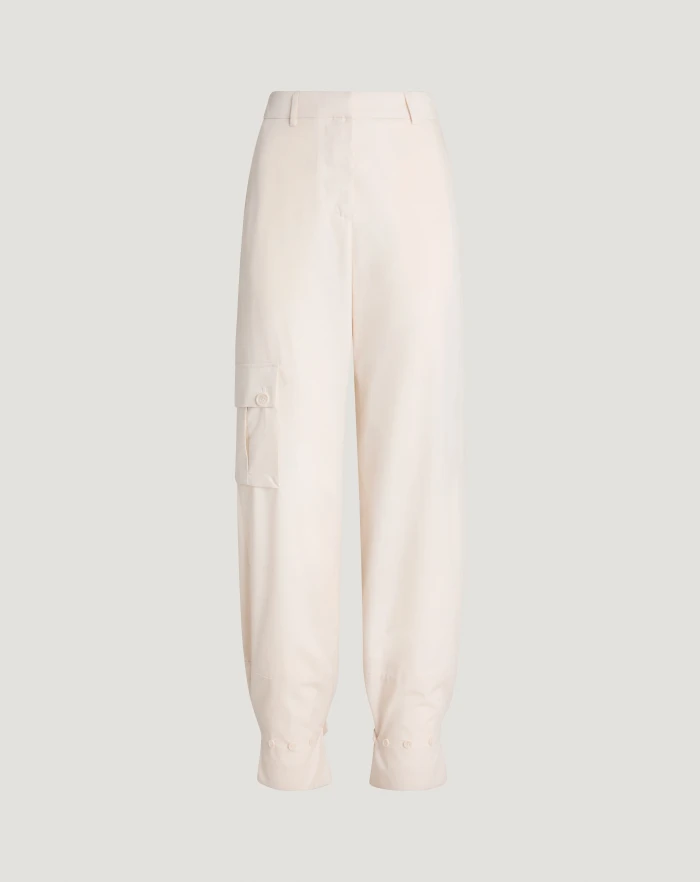 Giselle fluid twill trousers