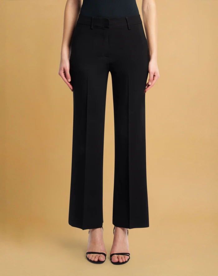 Jodie trousers in stretch satin