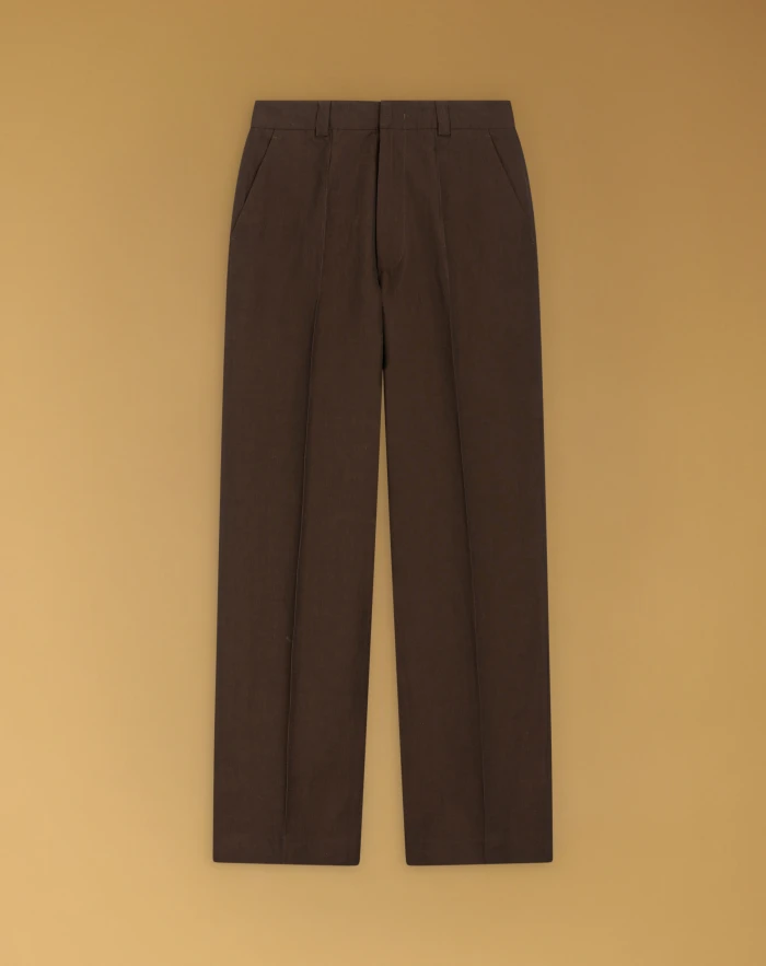 Katharine trousers in linen and cotton
