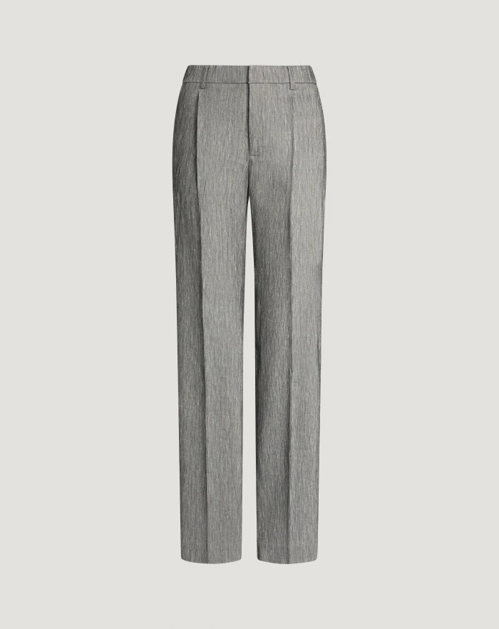 Lola Batavia linen and viscose trousers