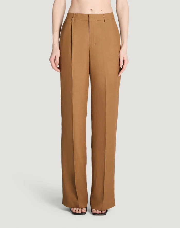 Lola fluid satin trousers