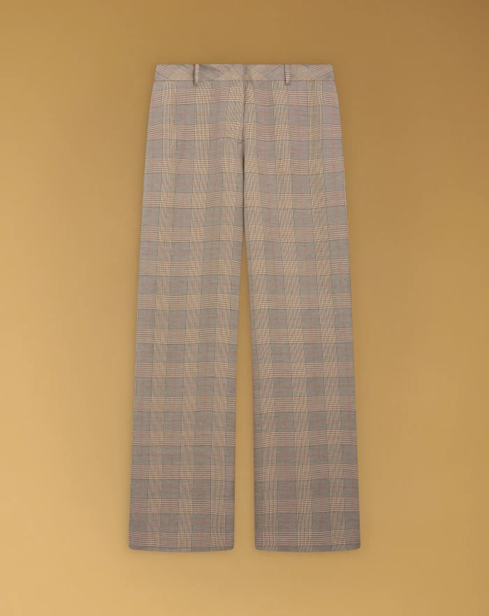 Nicol trousers in linen and viscose