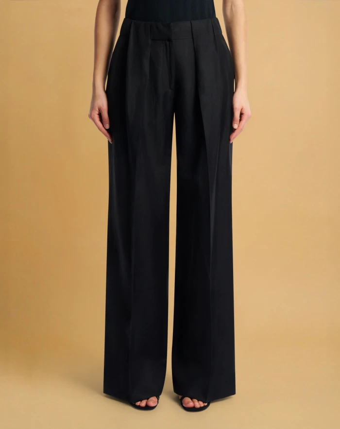 Nicol trousers in twill