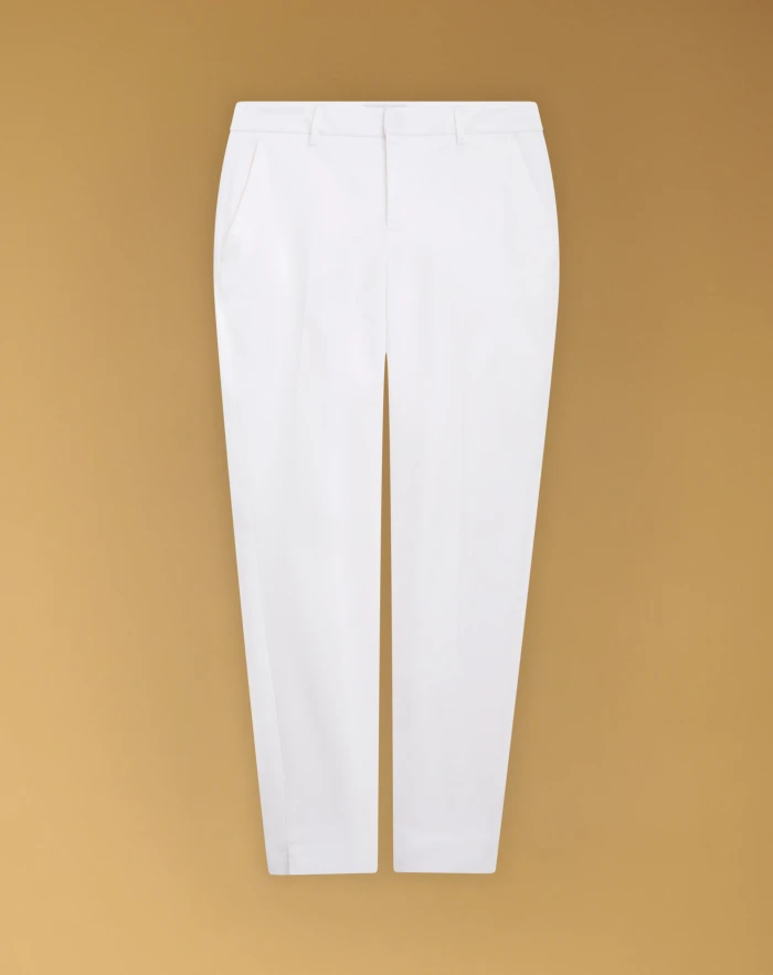 New York trousers in stretch gabardine